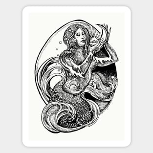 Mermaid, spirit of water Magnet